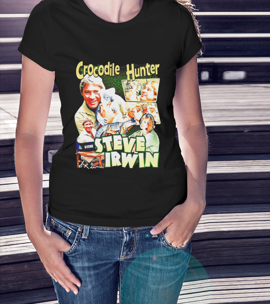 Crocodile Hunter Steve Irwin Wildlife Adventure T-Shirt