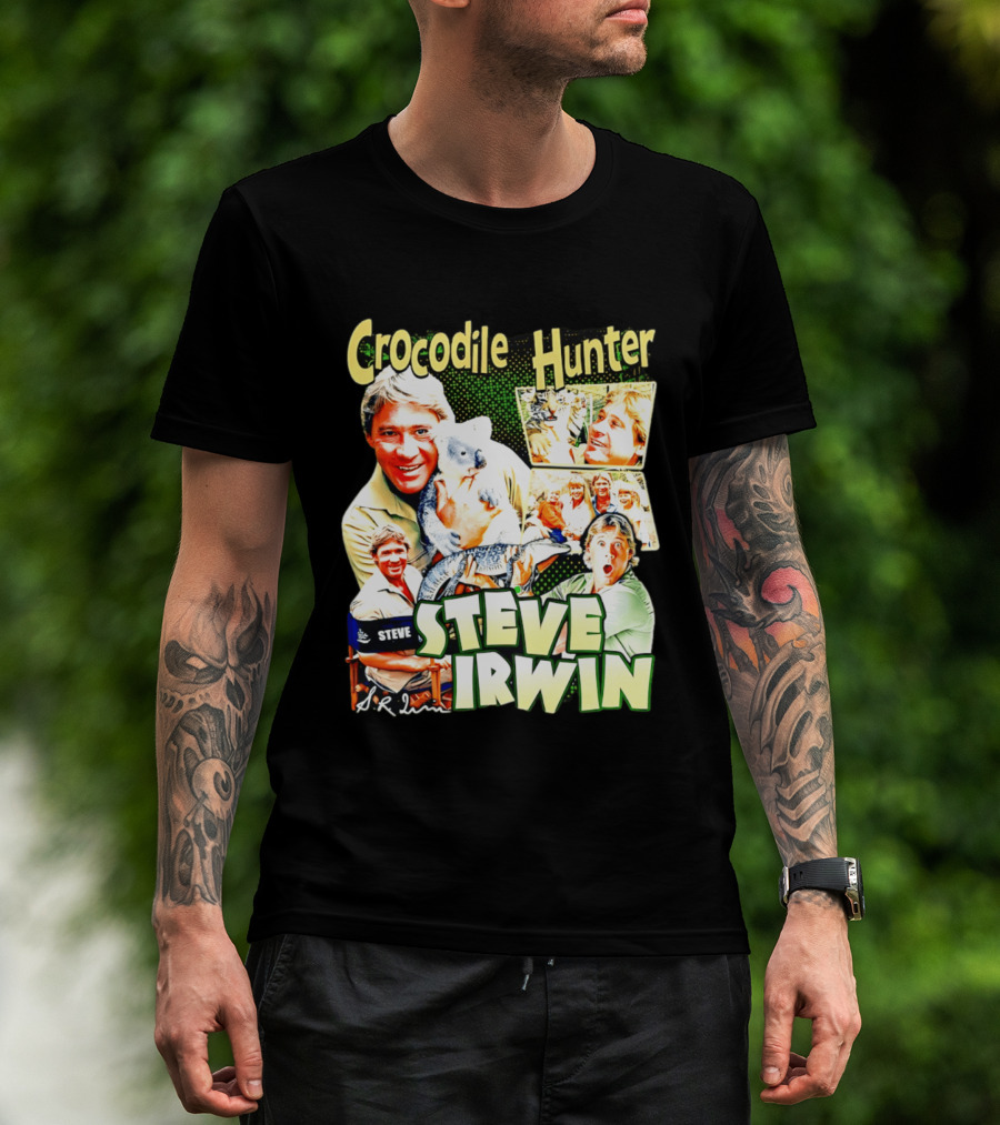 Crocodile Hunter Steve Irwin Wildlife Adventure T-Shirt
