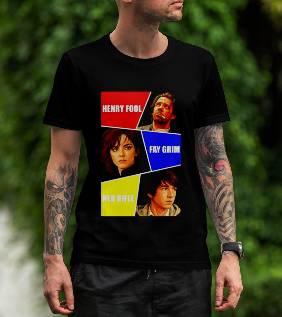 Henry Fool Fay Grim Ned Rifle Trilogy Hal Hartley Series T-Shirt