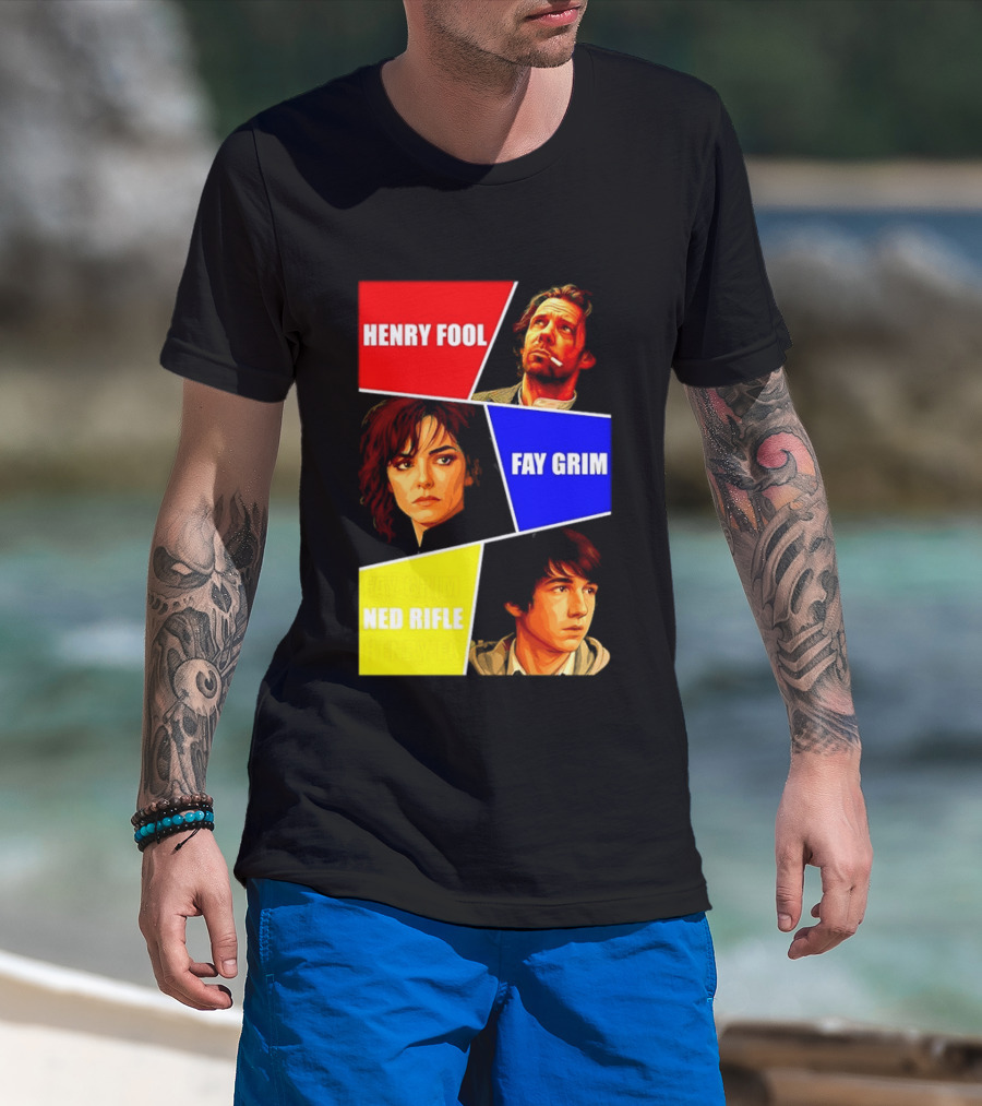 Henry Fool Fay Grim Ned Rifle Trilogy Hal Hartley Series T-Shirt