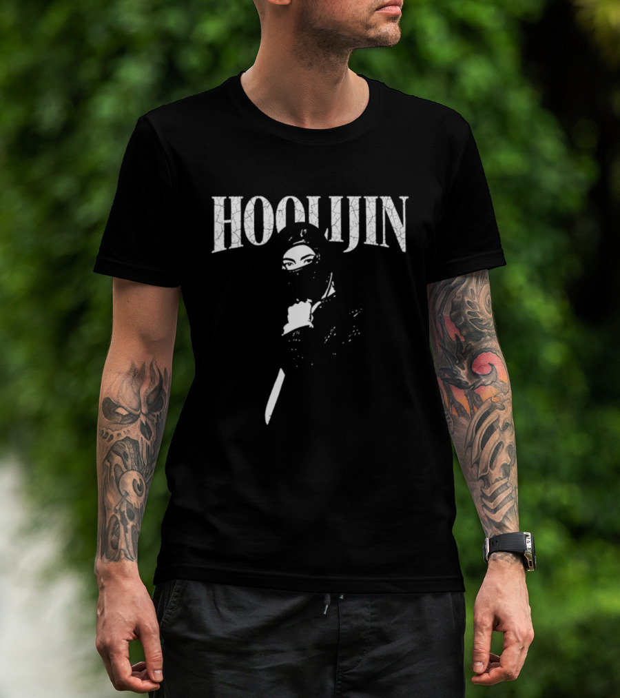Hoolijin Balaclava Mask Figure Eyes T-Shirt