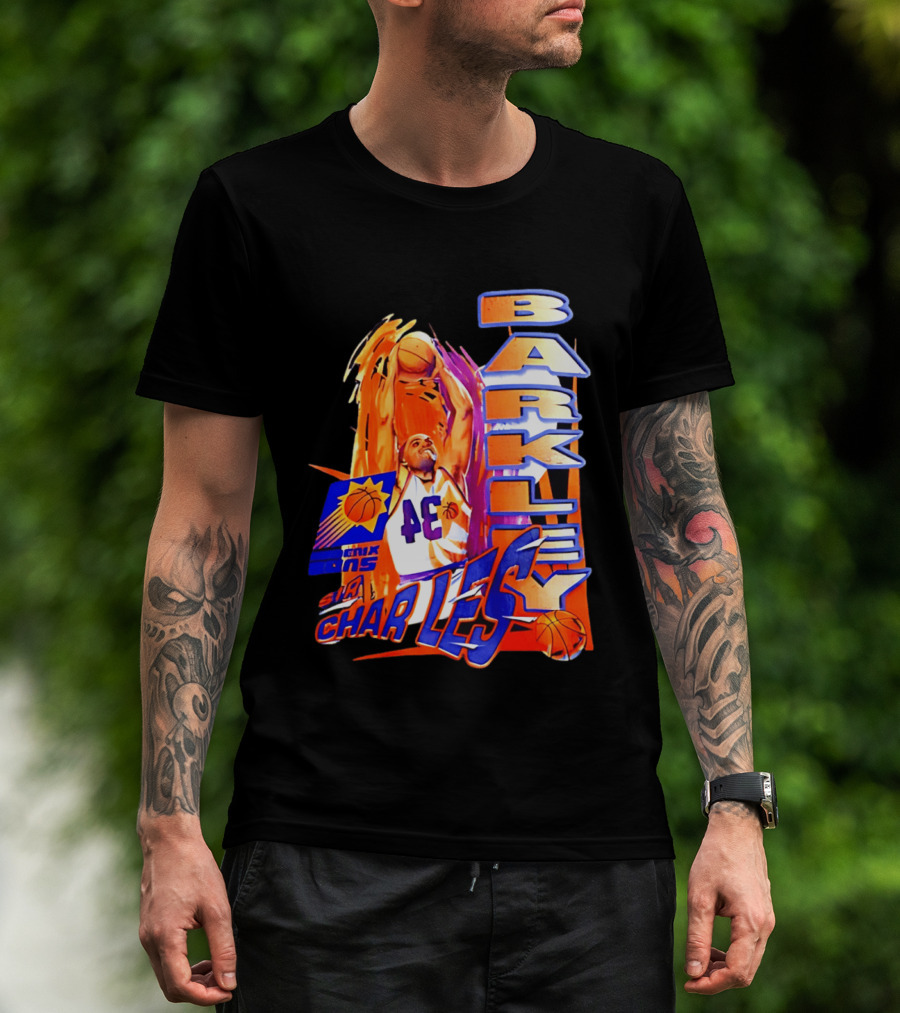 Phoenix Suns Barkley 34 Sir Charles NBA Legends T-Shirt