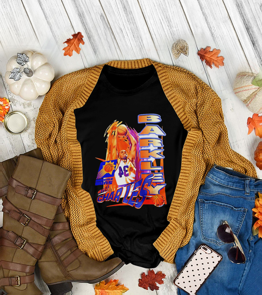 Phoenix Suns Barkley 34 Sir Charles NBA Legends T-Shirt