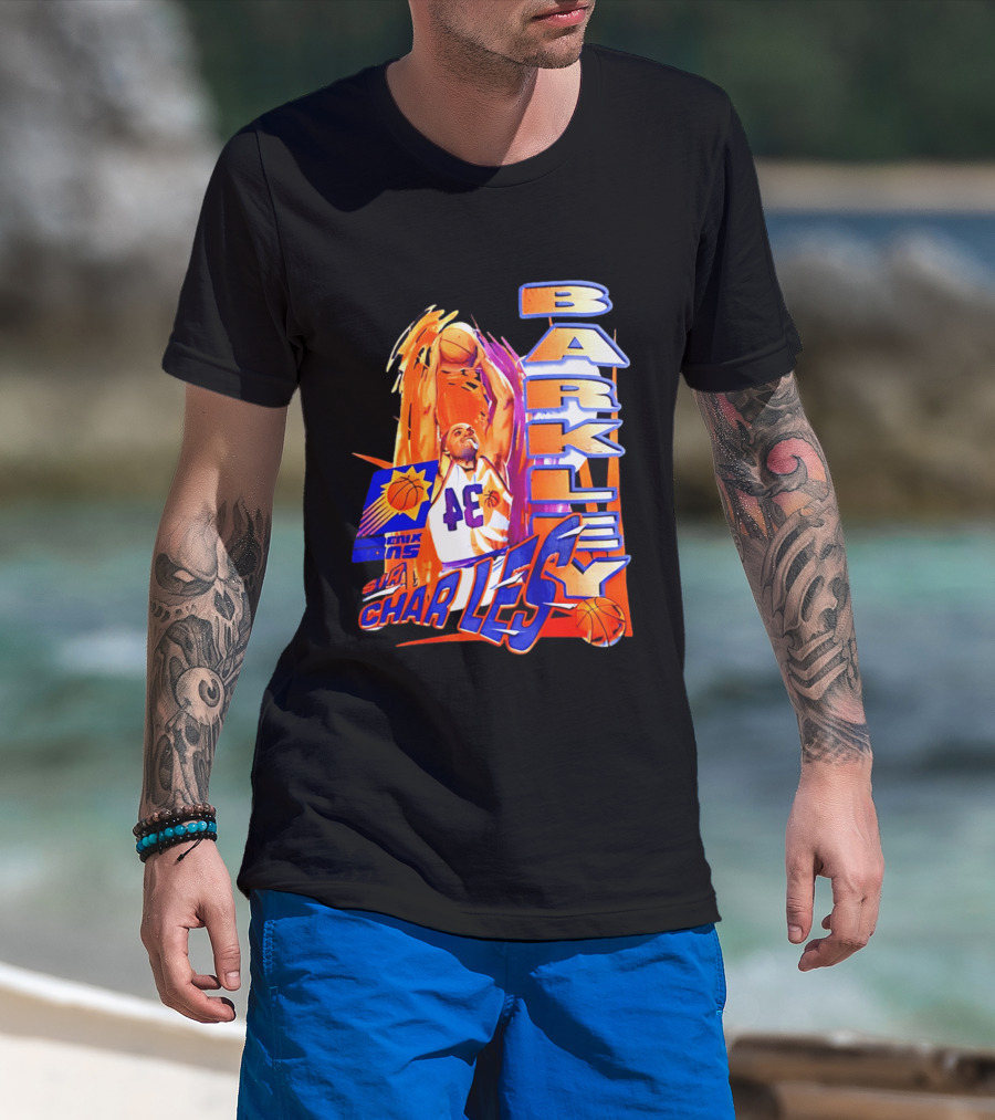 Phoenix Suns Barkley 34 Sir Charles NBA Legends T-Shirt