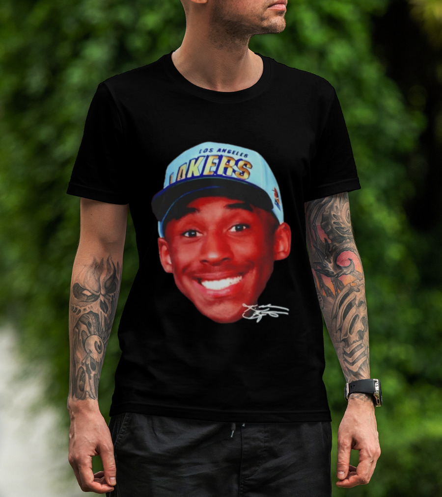 Los Angeles Lakers Kobe Bryant NBA Iconic Fan Gear T-Shirt