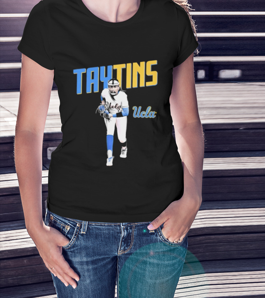 Taytins UCLA Bruins Softball Player T-Shirt