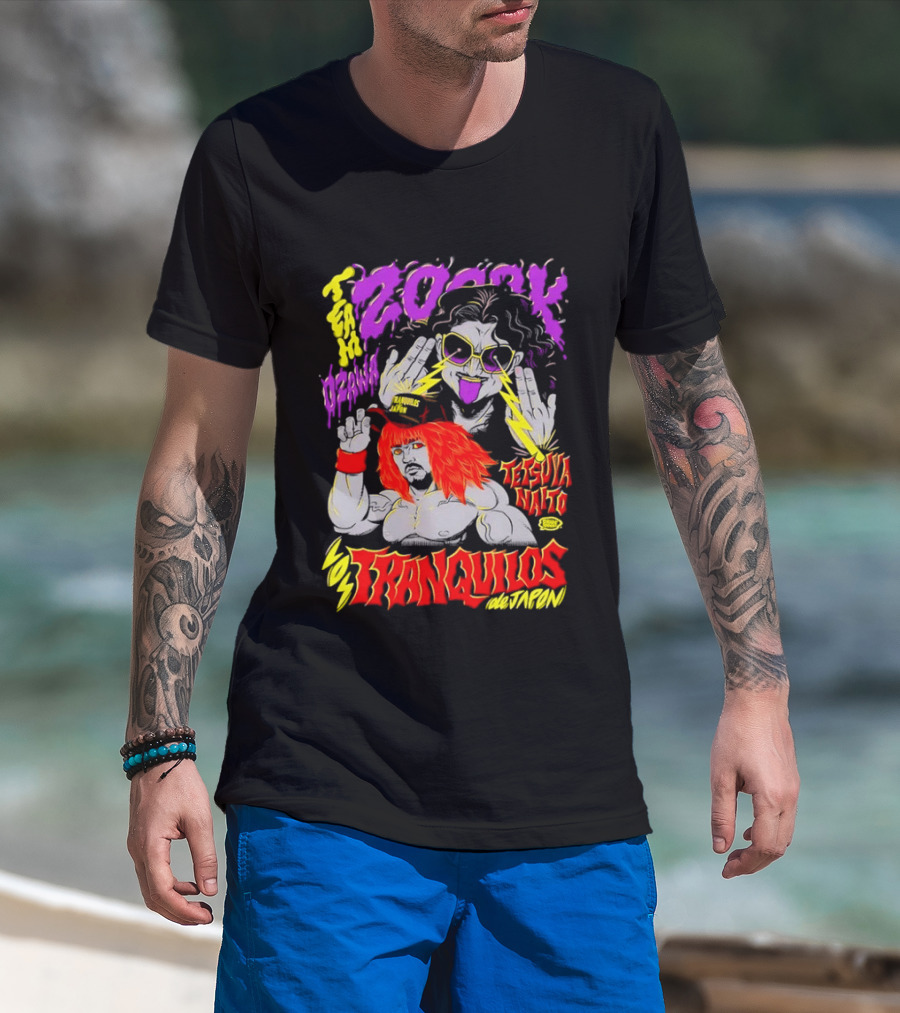 Tetsuya Naito Team Ozawa NJPW Tranquilos Japon Power T-Shirt