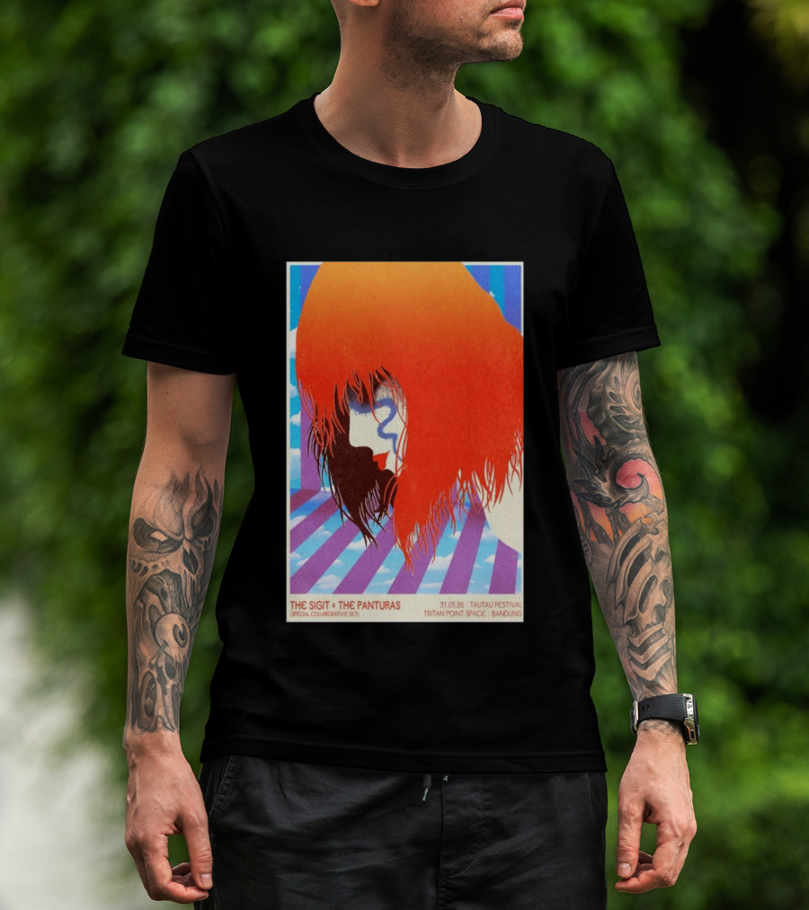 The Sigit X The Panturas Tautau Festival Bandung 31.05.2026 Tritan Point Space T-Shirt