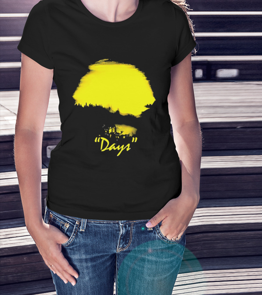 Welcome To Yellow "Days" Bright Sunshine Paintstroke T-Shirt
