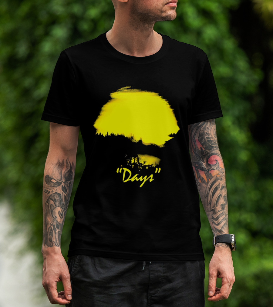 Welcome To Yellow "Days" Bright Sunshine Paintstroke T-Shirt