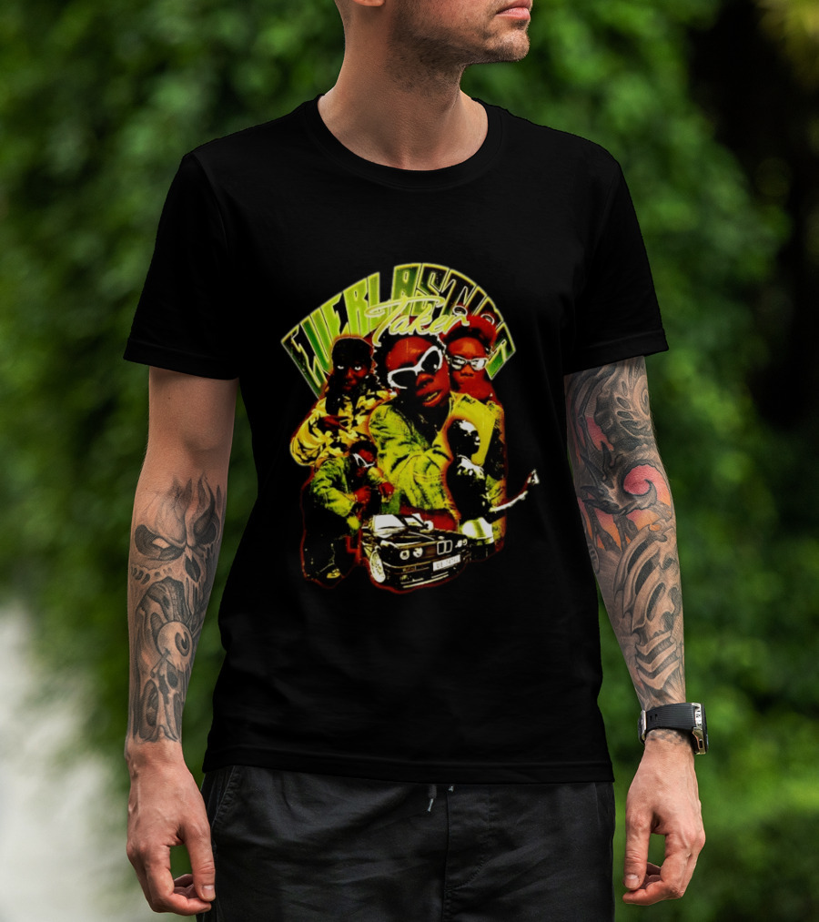 Everblastin Taker Yung L Grip Muzik Nigerian Afrobeats Reggae Dancehall Music Artist T-Shirt