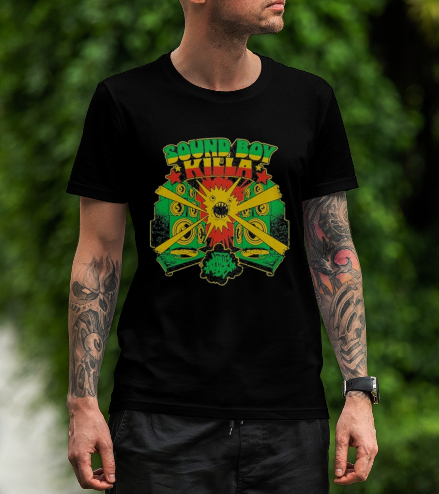 Dirty Heads Sound Boy Killa Vintage Reggae Speaker Blast T-Shirt