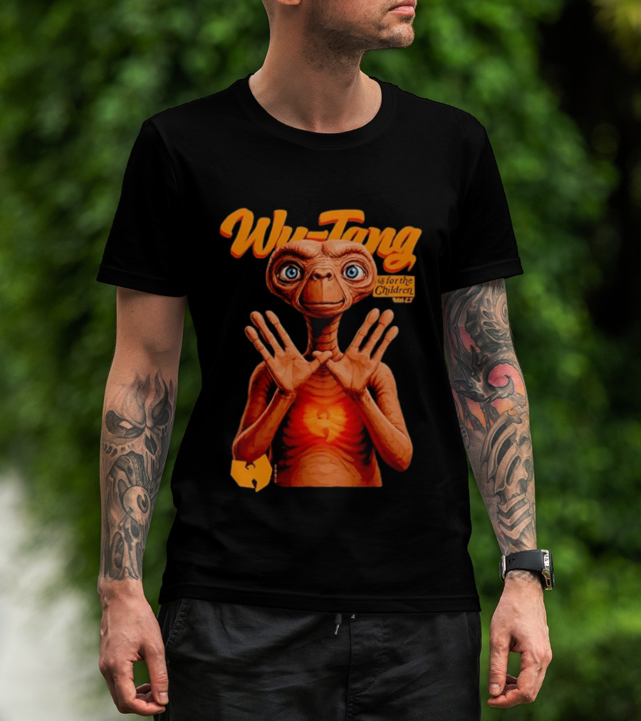 Wu Tang Is For The Children E.T. 1992 SIMPSON T-Shirt