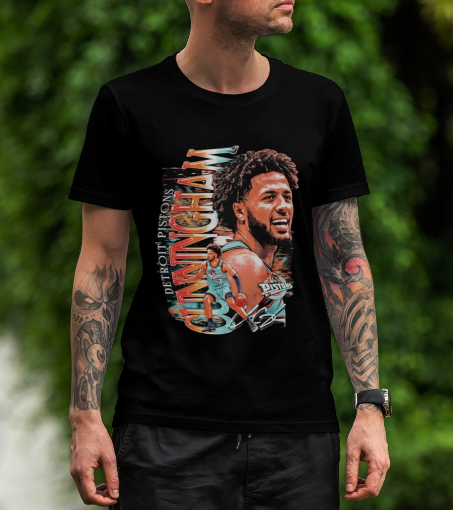 Cade Cunningham Detroit Pistons CUNNINGHAM Pistons T-Shirt
