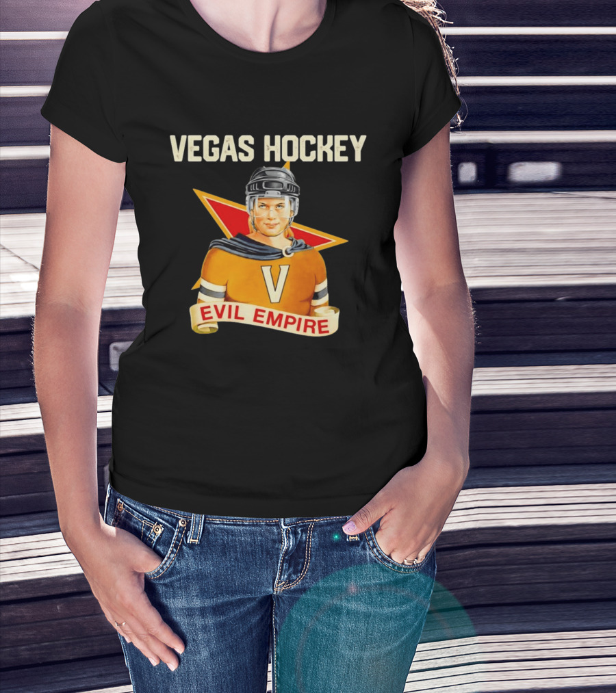 Vegas Hockey Ivan Drago Evil Empire T-Shirt