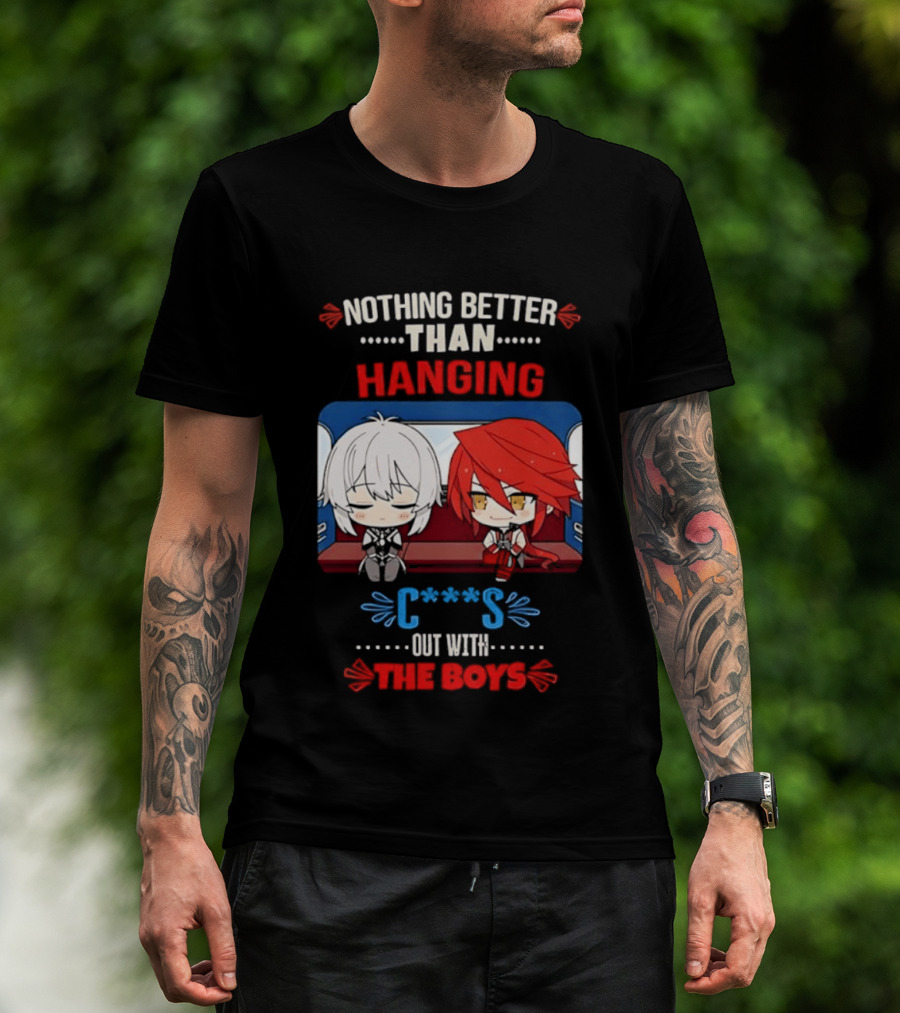 Nothing Better Than Hanging Out With The Boys Otto Apocalypse Kevin Kaslana Honkai Impact 3rd T-Shirt