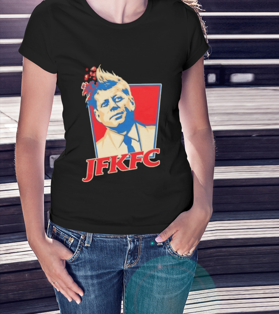 JFKFC John F. Kennedy KFC Mashup T-Shirt