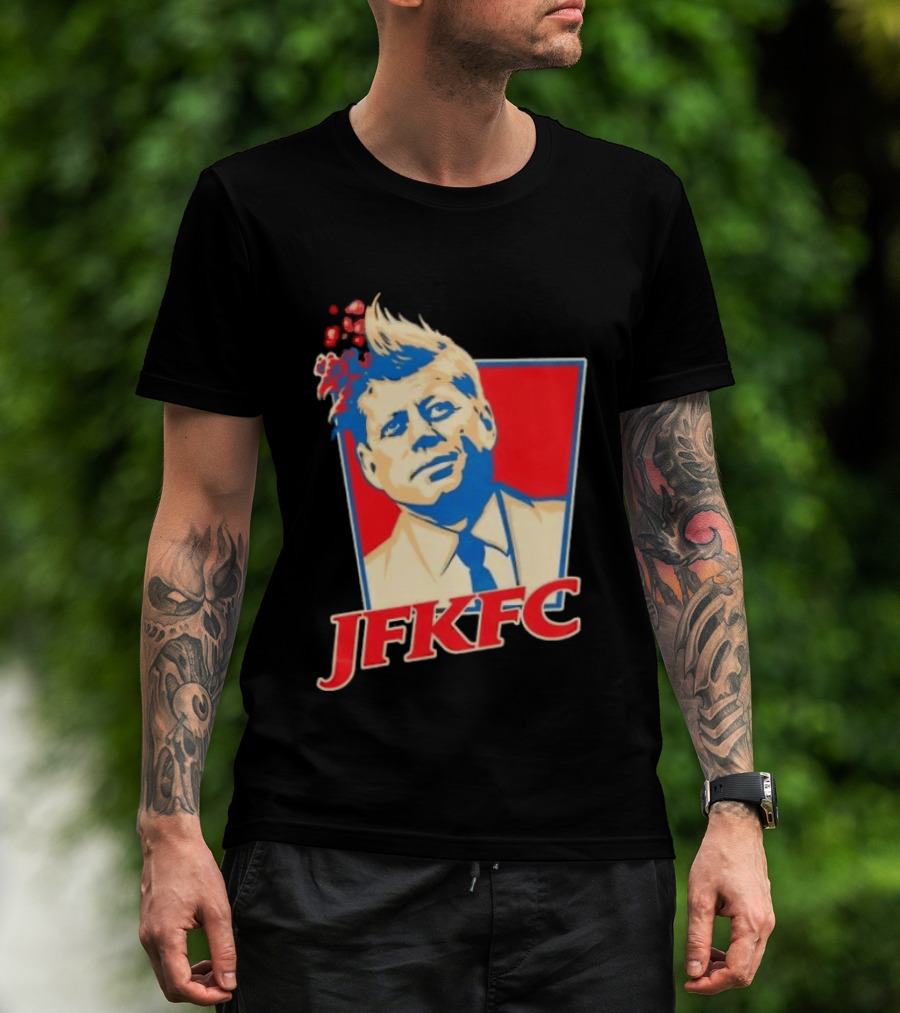 JFKFC John F. Kennedy KFC Mashup T-Shirt
