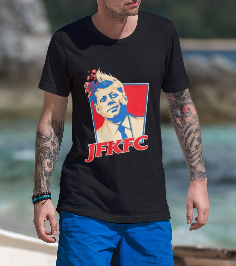 JFKFC John F. Kennedy KFC Mashup T-Shirt
