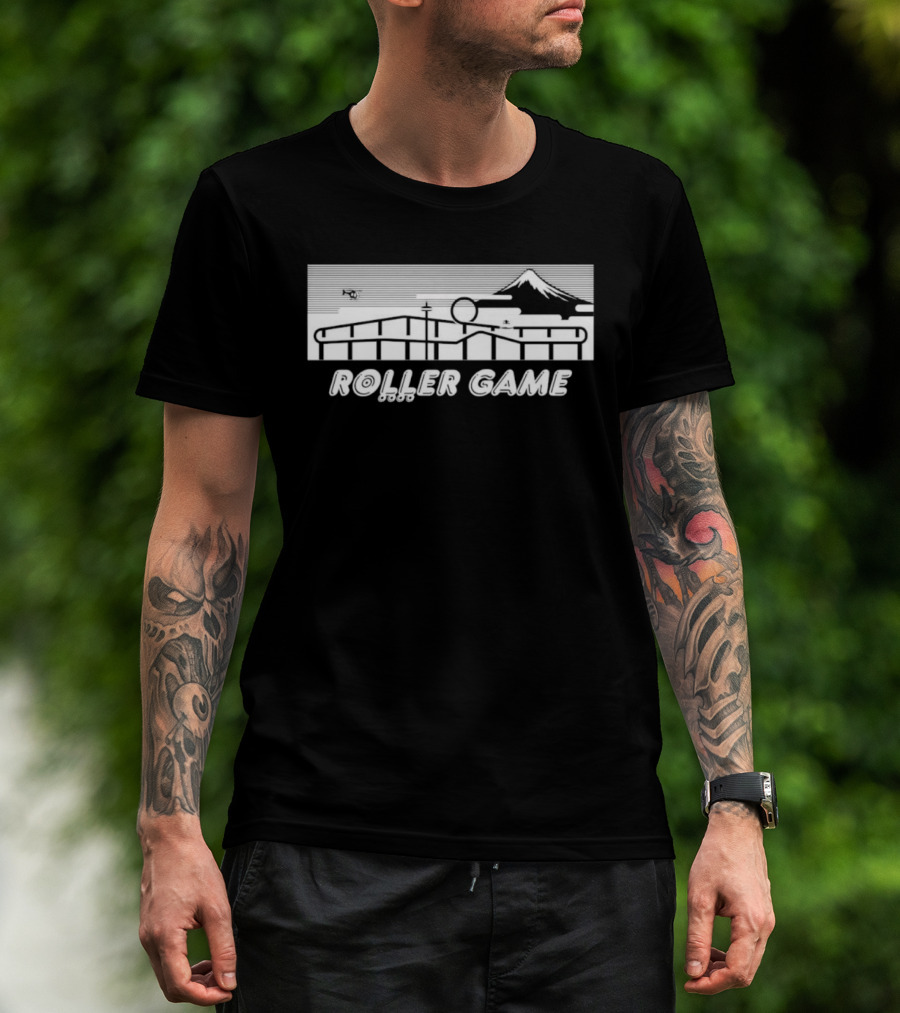 Roller Game Roller Skating Roller Mountain Helicopter Adventure T-Shirt