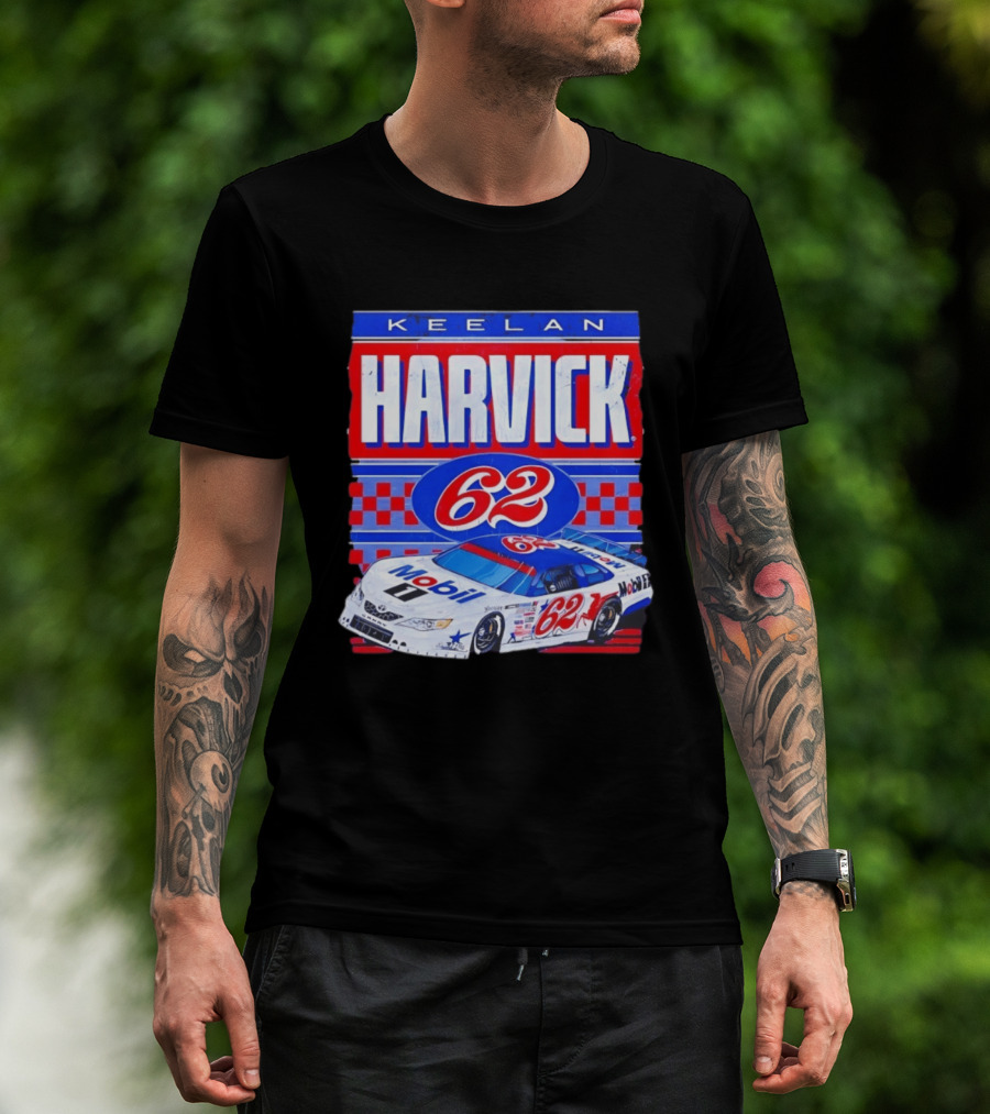 Keelan Harvick 62 Mobil 1 Toyota Camry NASCAR Racing T-Shirt
