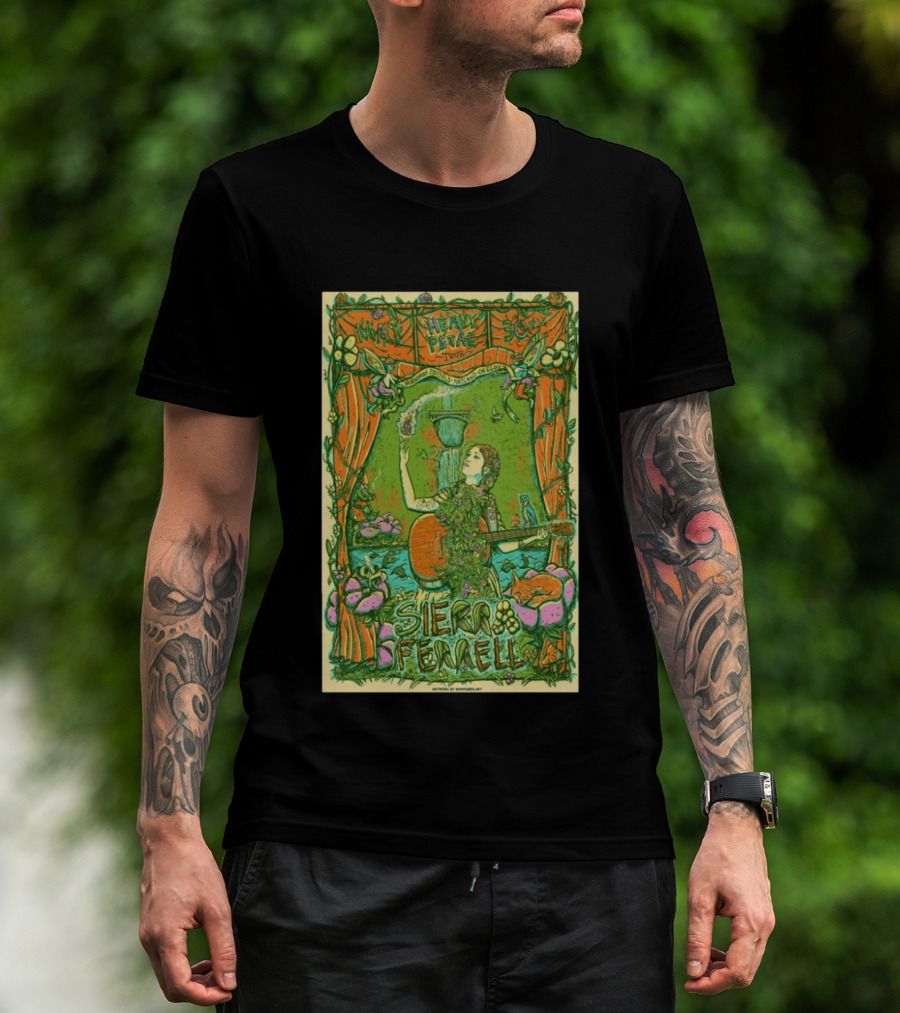 Sierra Ferrell Heavy Petal Tour May 20 2026 McMenamins Edgefield Portland Oregon T-Shirt