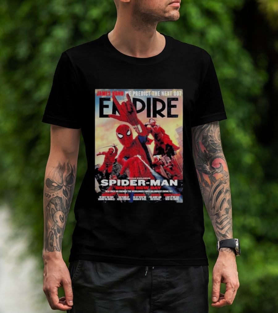Empire Magazine Spider Man Brand New Day The Webslinger Takes His Biggest Swing Yet T-Shirt