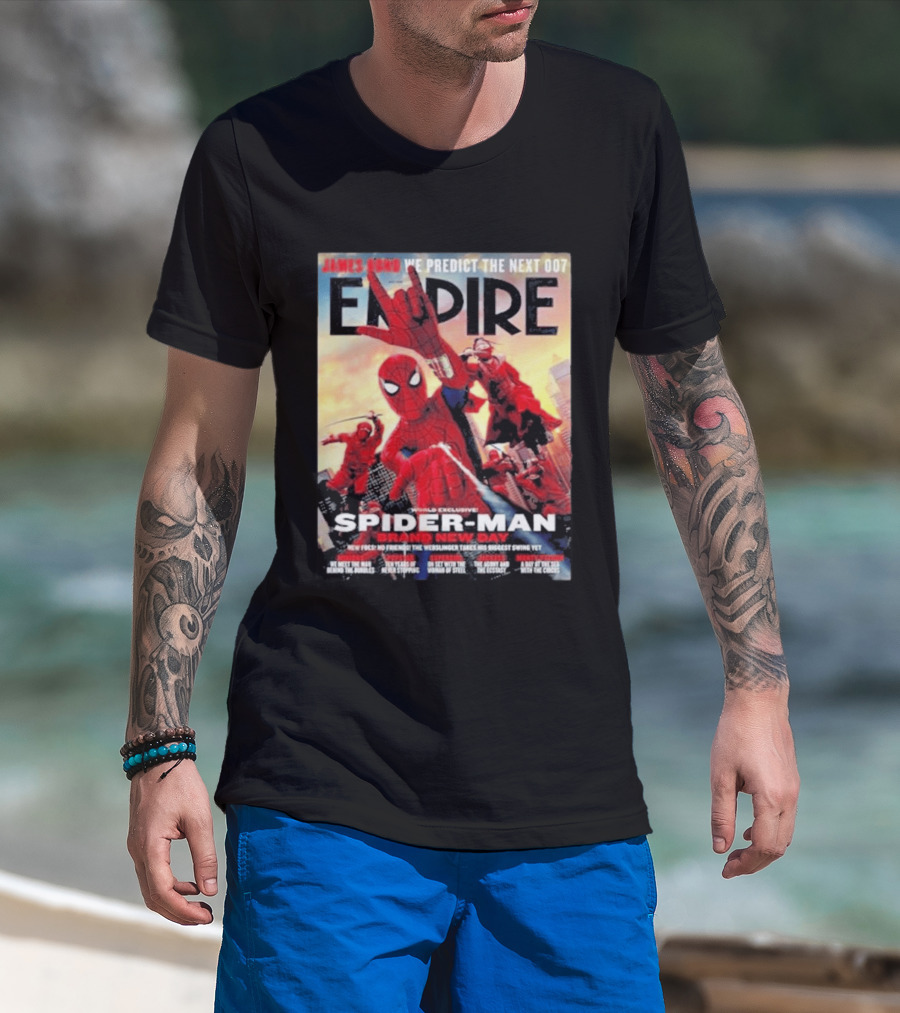 Empire Magazine Spider Man Brand New Day The Webslinger Takes His Biggest Swing Yet T-Shirt
