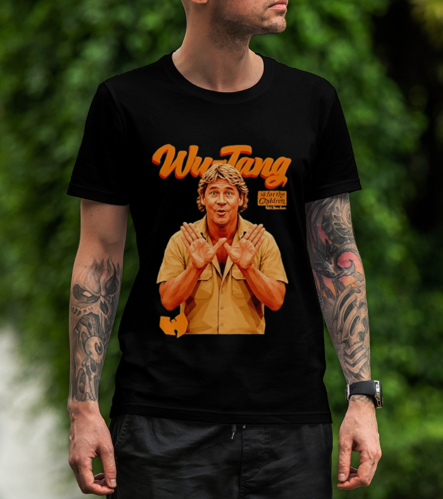 Wu Tang Is For The Children Steve Irwin T-Shirt
