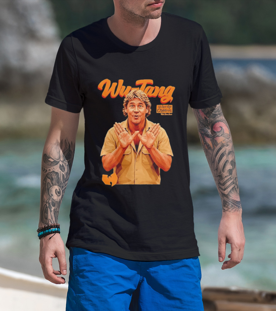 Wu Tang Is For The Children Steve Irwin T-Shirt