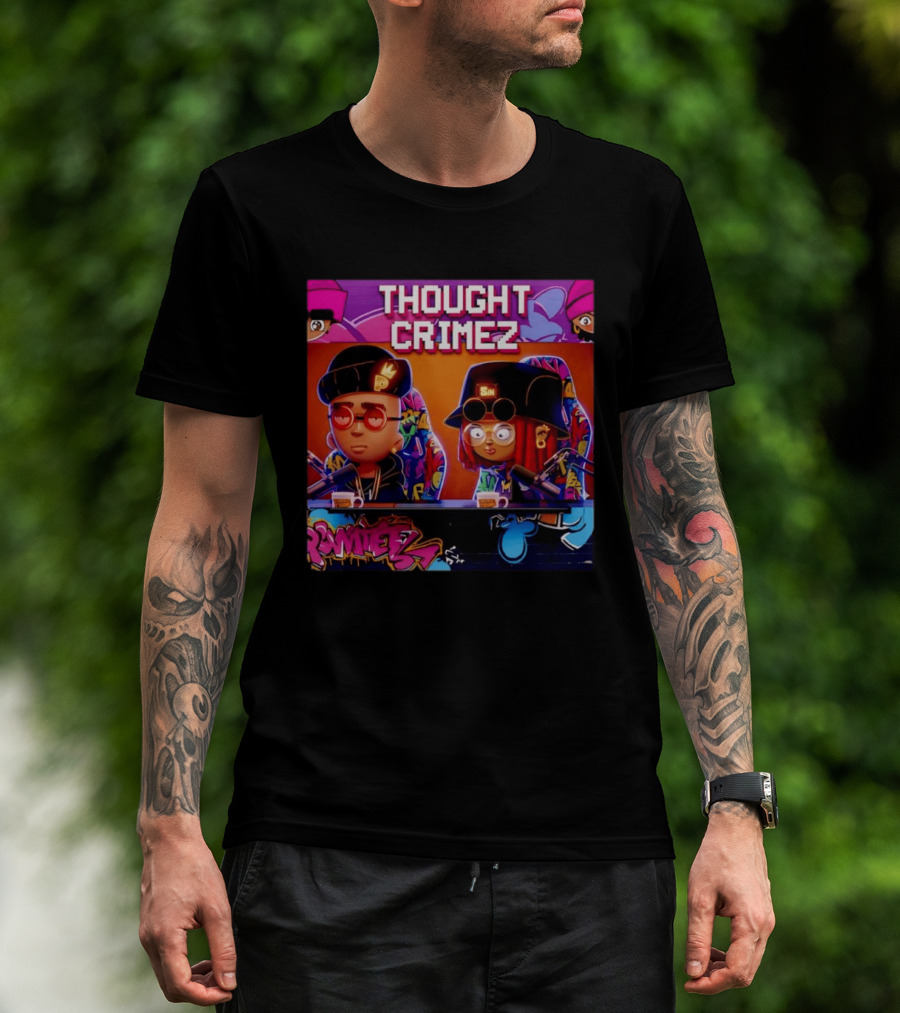 Thought Crimez Ramitez MP SIN Podcast T-Shirt