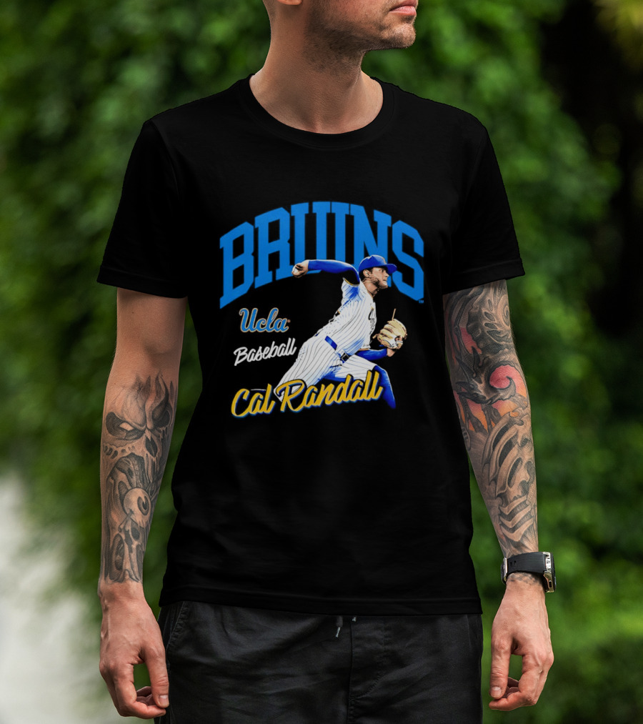 UCLA Bruins Cal Randall Baseball NCAA Pac 12 T-Shirt