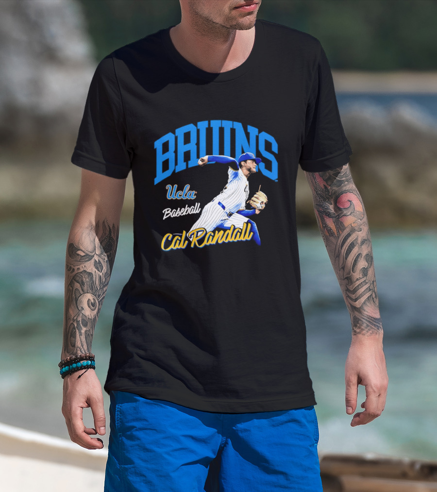 UCLA Bruins Cal Randall Baseball NCAA Pac 12 T-Shirt