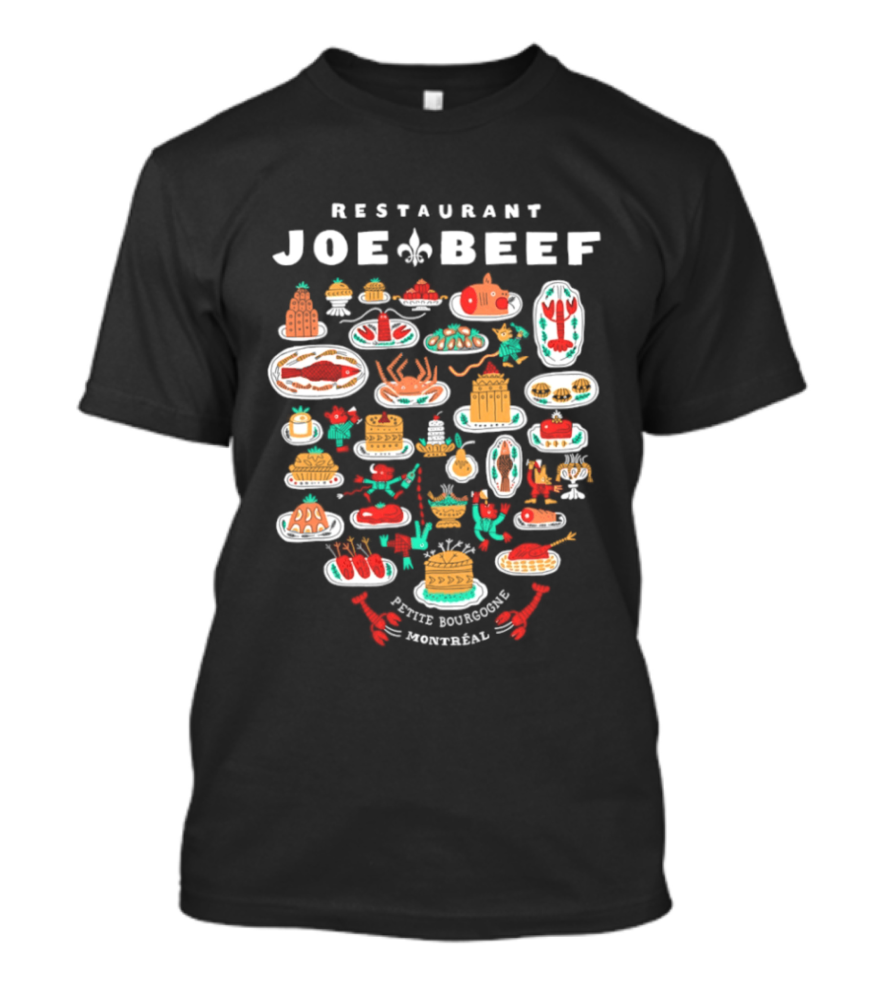 Restaurant Joe Beef Montreal Petite Bourgogne Culinary Artistry T-Shirt