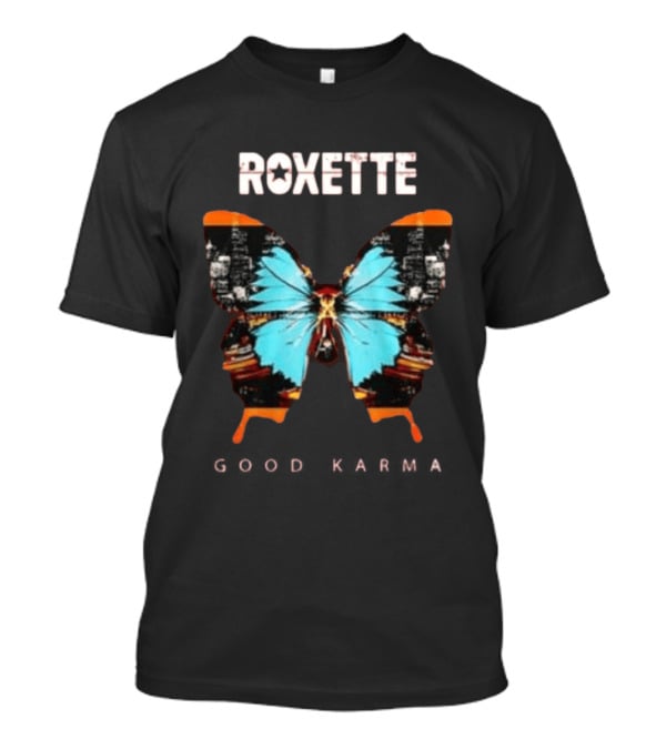 Original Roxette 40th Anniversary Tour Butterfly T-Shirt