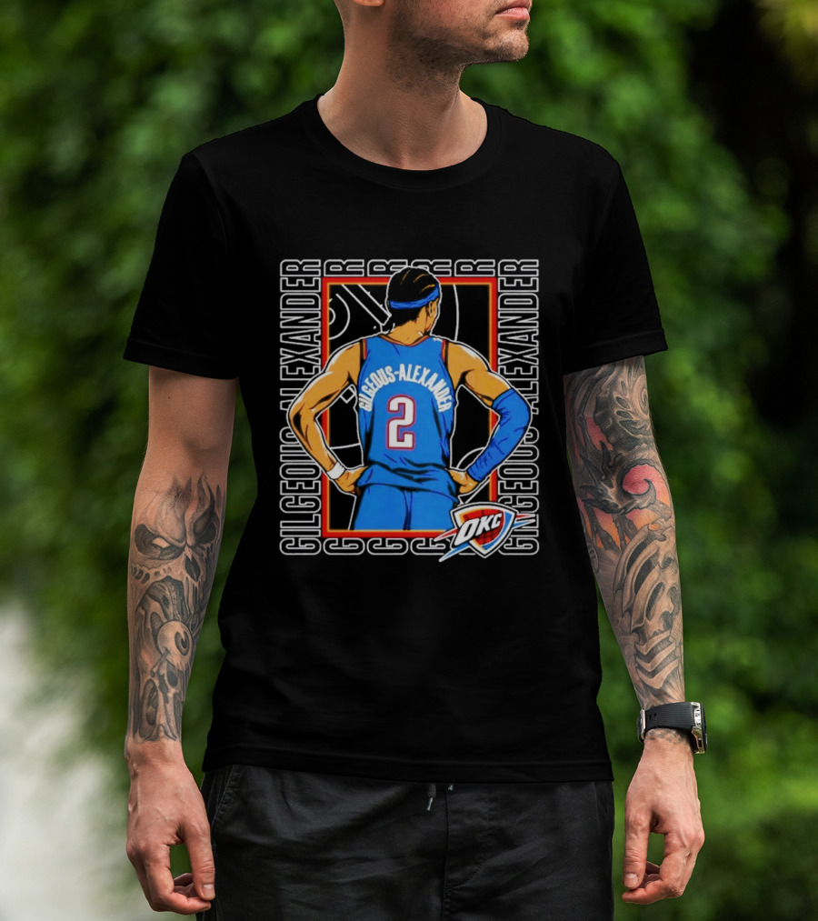 Shai Gilgeous Alexander 2 Oklahoma City Thunder NBA Gilgeous Alexander T-Shirt