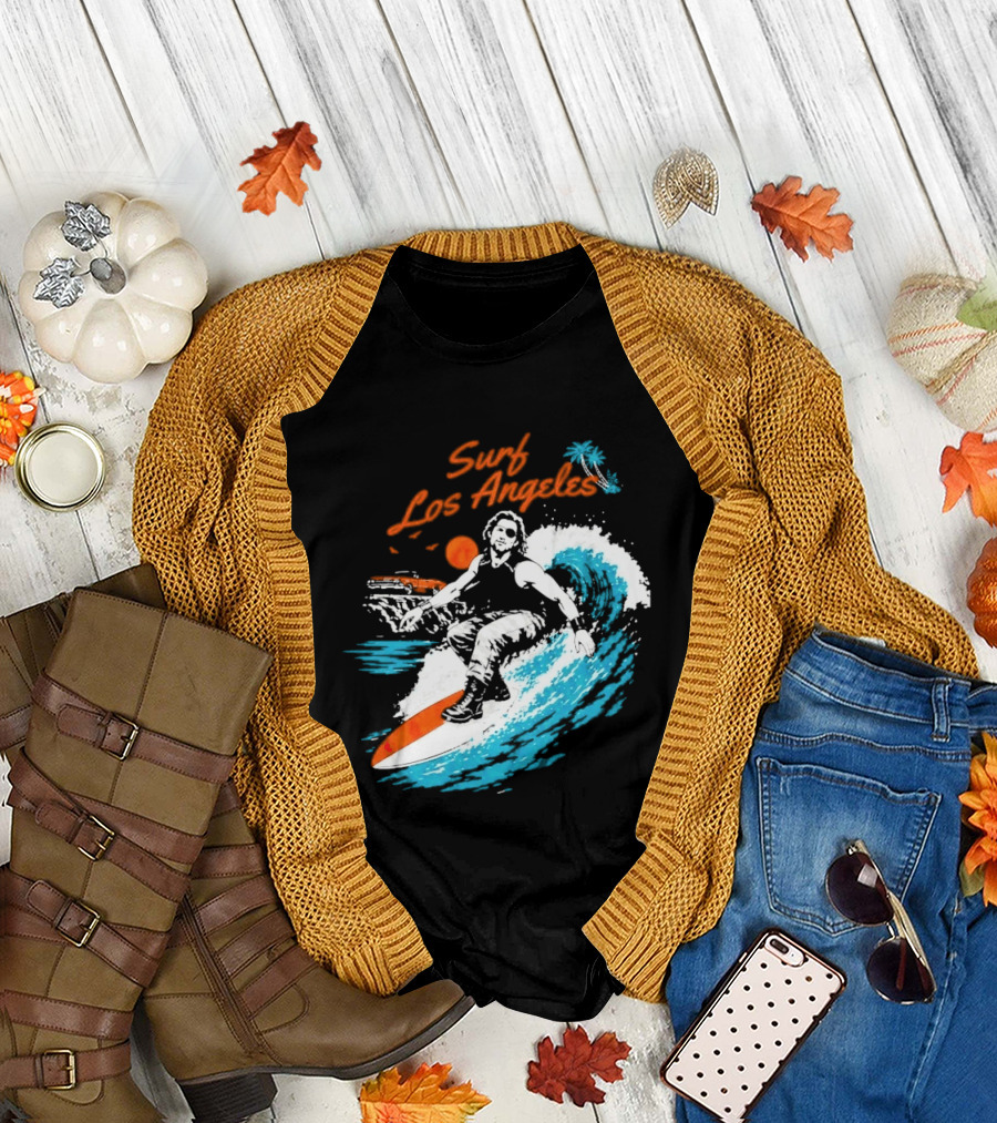 Surf Los Angeles Snake Plissken Escape from New York T-Shirt