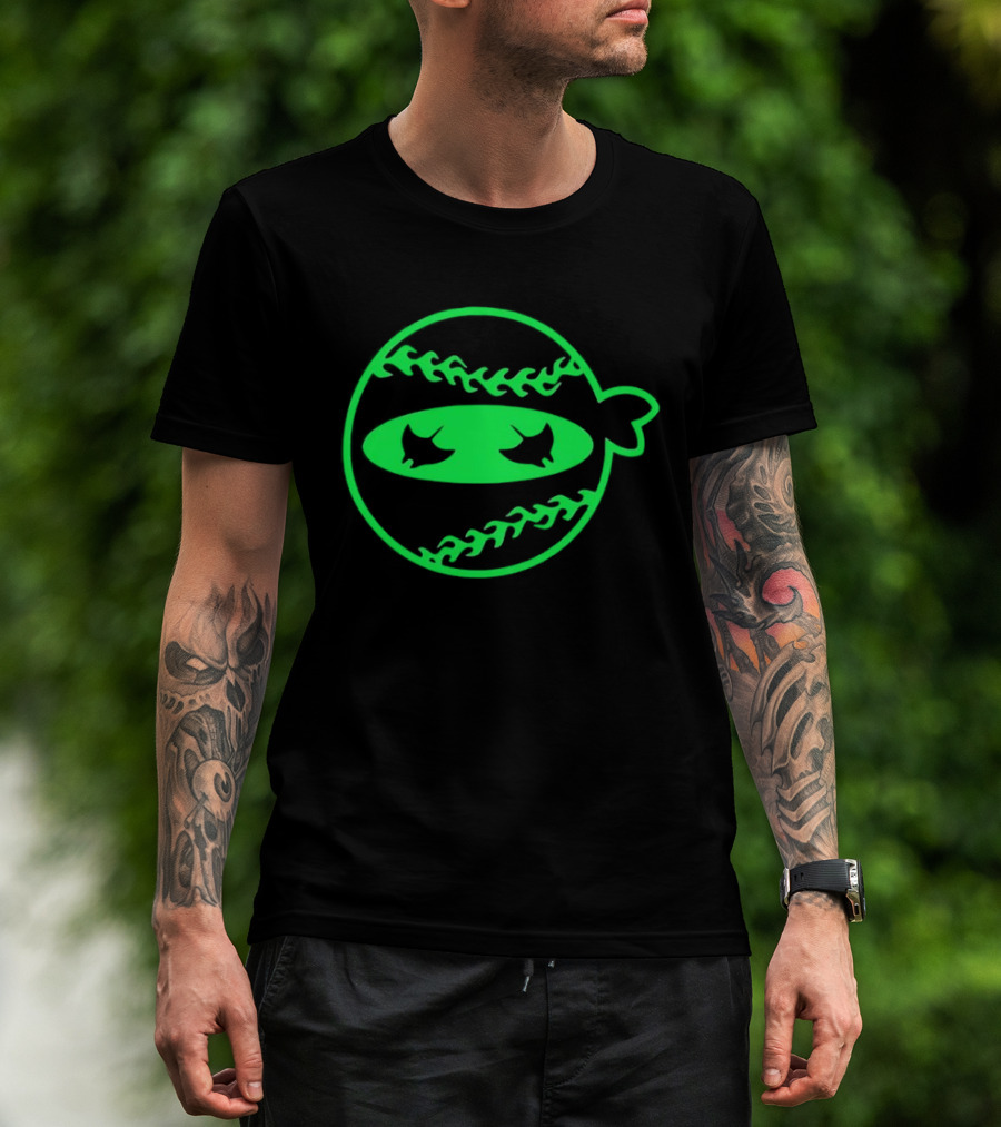 Tampa Bay Rays Baseball Pitching Ninja T-Shirt