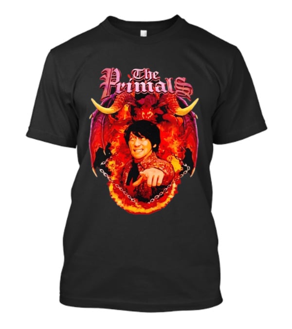 The Primals Naoki Yoshida Yoshi P Final Fantasy XIV Eorzea Square Enix Flame T-Shirt