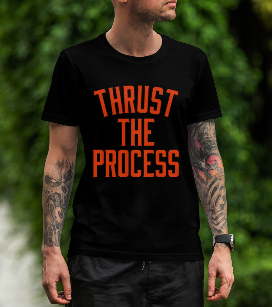 Thrust The Process Robbie Ray San Francisco Giants Baseball T-Shirt