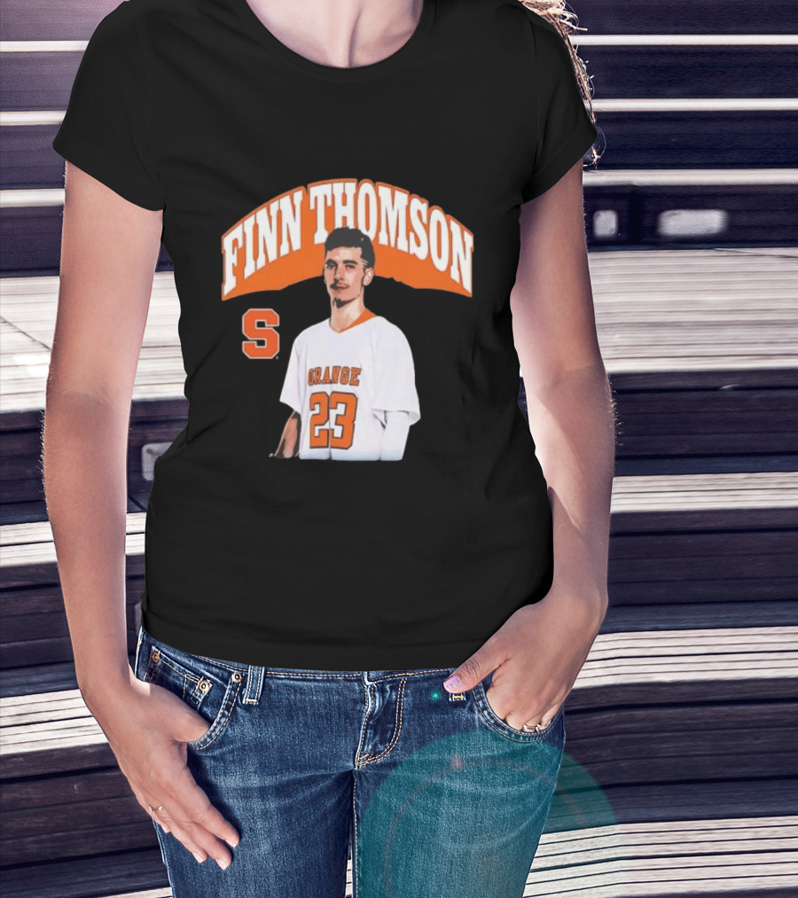 Syracuse Orange Lacrosse Finn Thomson Number 23 T-Shirt