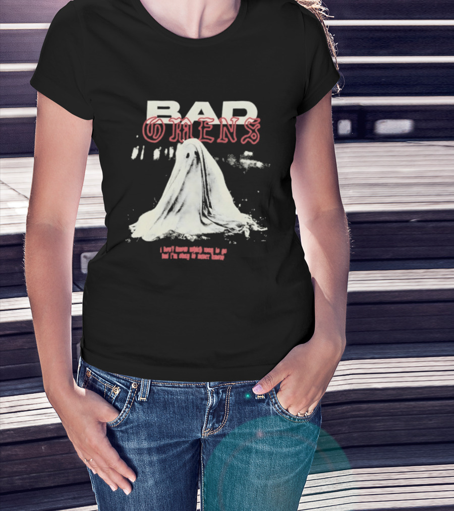 Bad Omens Ghost I Don't Know Which Way To Go But I'm Okay To Never Know T-Shirt