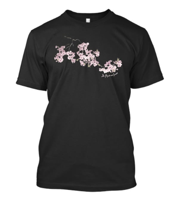 In We Trust Cherry Blossom Sakura Aesthetic T-Shirt