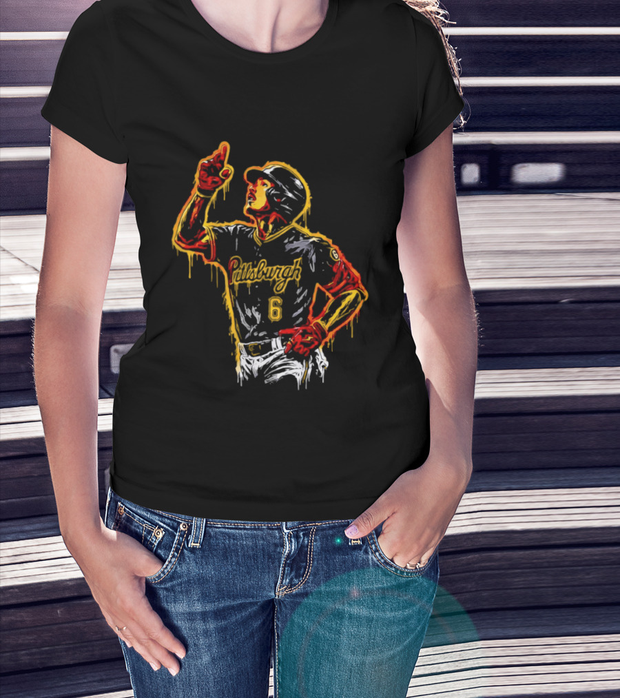 Kondor Paul Skenes Pittsburgh Pirates Baseball MLB 2026 Graffiti T-Shirt
