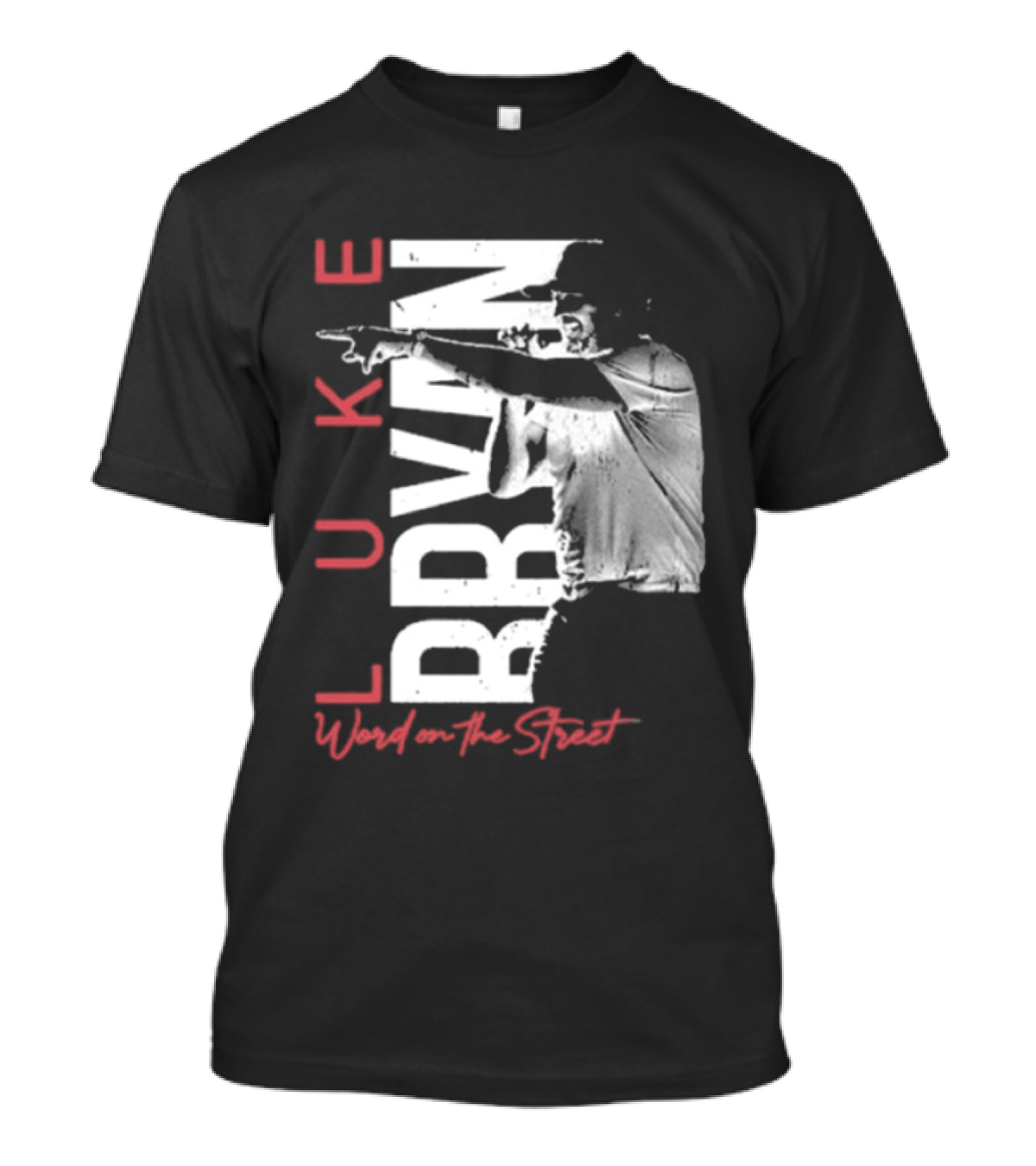 Luke Bryan Word On The Street Tour Merchandise T-Shirt