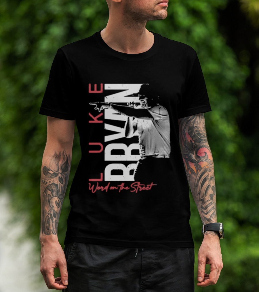 Luke Bryan Word On The Street Tour Merchandise T-Shirt