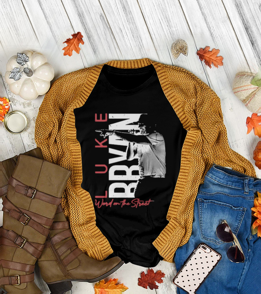 Luke Bryan Word on the Street Tour Merchandise T-Shirt