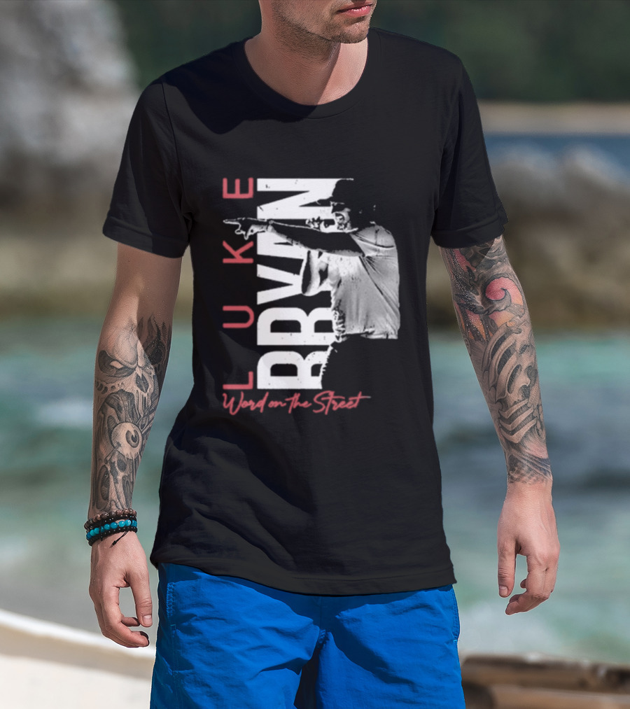 Luke Bryan Word On The Street Tour Merchandise T-Shirt