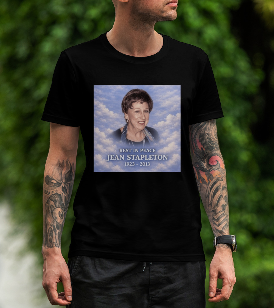 Rest In Peace Jean Stapleton 1923 2013 Memorial Image T-Shirt