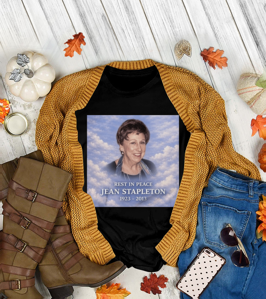 Rest in Peace Jean Stapleton 1923 2013 Memorial Image T-Shirt